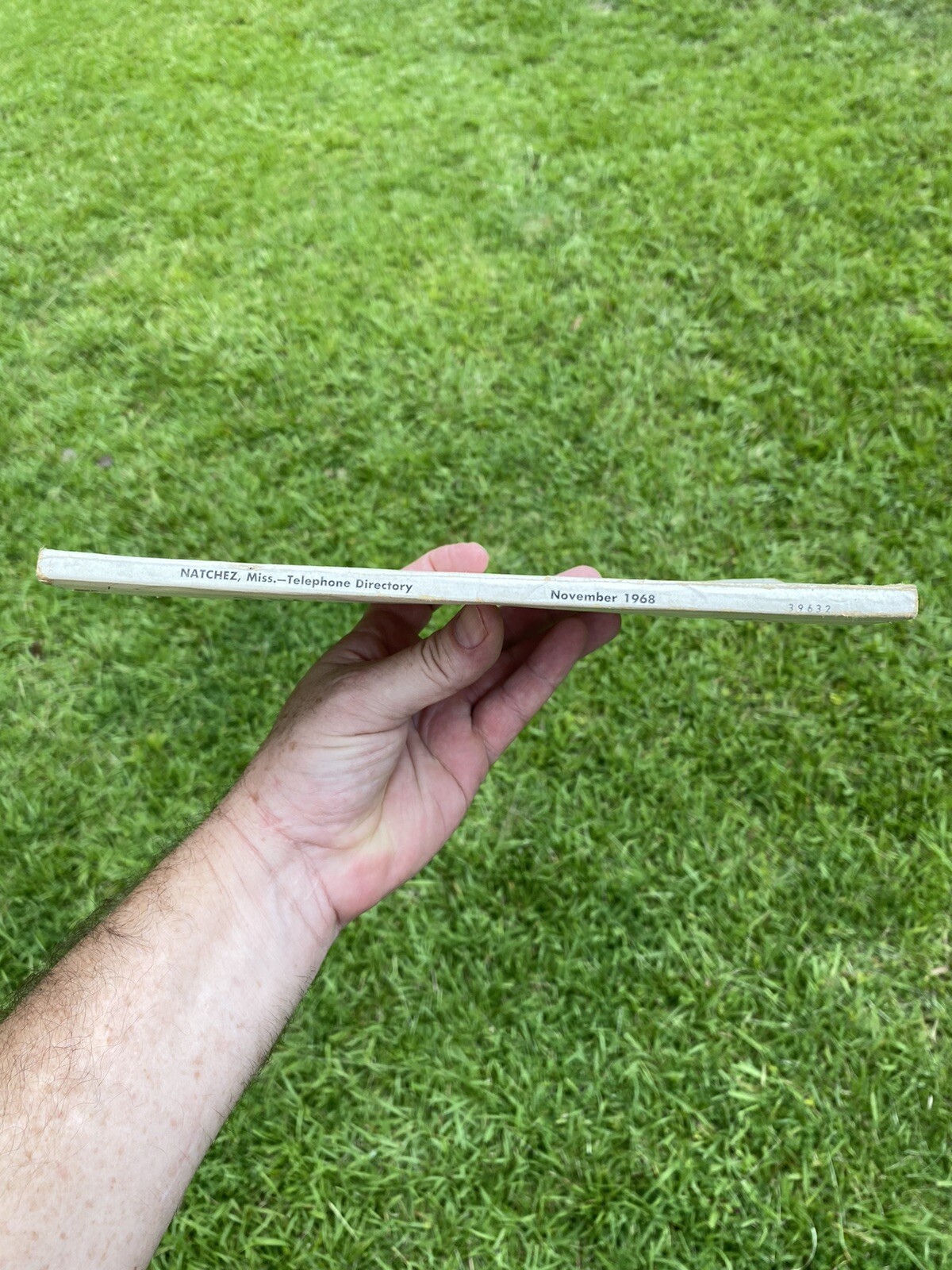 VINTAGE NICE 1968 ADVERTISING NATCHEZ MISSISSIPPI TELEPHONE DIRECTORY