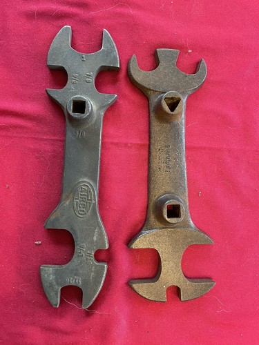 Vintage Satz Airco/Oxweld 132 Panzerschlüssel 8090028 & 8090012 - Bild 4 von 8