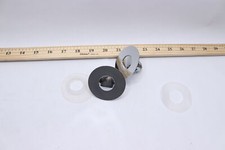 2-Pk Universal Bathroom Sink Stopper Stainless Steel 1.1"-1.96"
