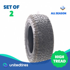 Set Of 2 Used 26570r17 Falken Wildpeak At4w 115t - 832