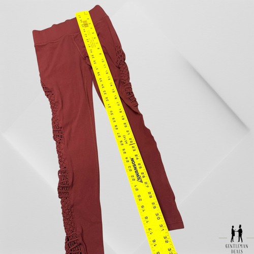 Carbon 38 Tanjung Legging Red Dahlia XSmall XS Sayang Macrame - Picture 6 of 7