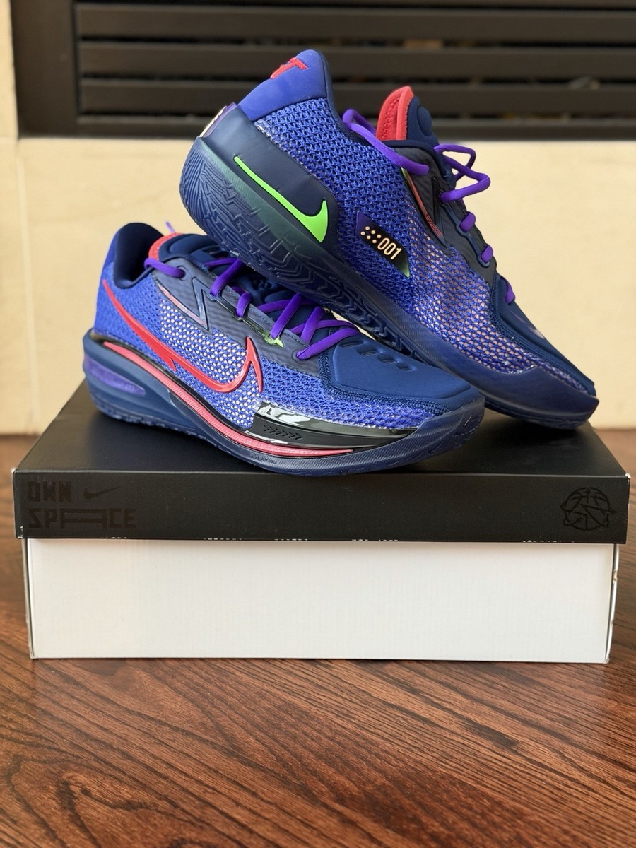 Nike Air Zoom GT Cut Blue Void Siren Red Men's Basketball Sneaker