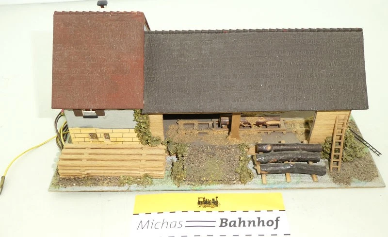 B-229 Faller Holz Sägewerk Wassermühle 1960er H0 1/87 LB3 å - Bild 3 von 4