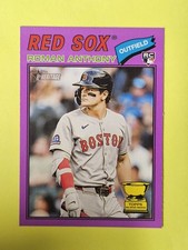 2026 Topps Heritage #86 Roman Anthony Light Purple SP Hanger Box Exclusive
