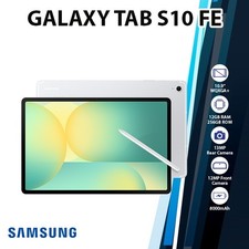 Samsung Galaxy Tab S10 FE WiFi Android PC Tablet SILVER/12GB 256GB/Octa Core