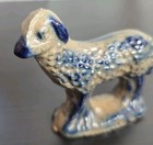 Beaumont Pottery Salt Glazed SHEEP LAMB Animal Figure York Maine — photo 4