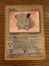Clefairy 005/102 Base Set Holo