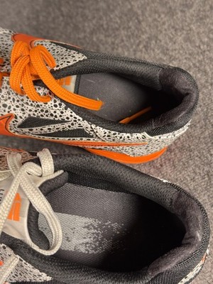 Nike Lunar Gato Shoes Mens Size 8 Orange Safari Indoor Soccer