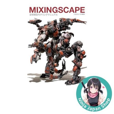 MIXINGSCAPE Kitbash Modeling Manual Sci-Fi Mecha Japanese Hobby Japan NEW