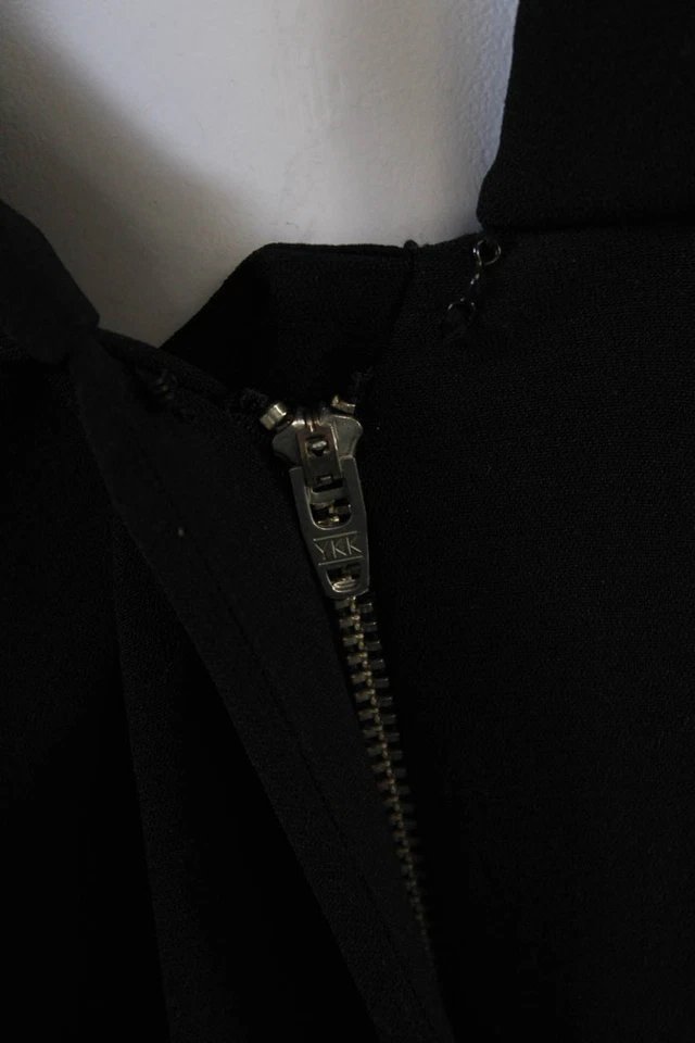 ALC Women Black V-Neck Long Sleeve Jumpsuit Size 4 - Image 4 of 4