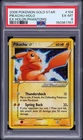 2006 POKEMON EX HOLON PHANTOMS GOLD STAR #104 PIKACHU-HOLO PSA 6 (Butt swirl)
