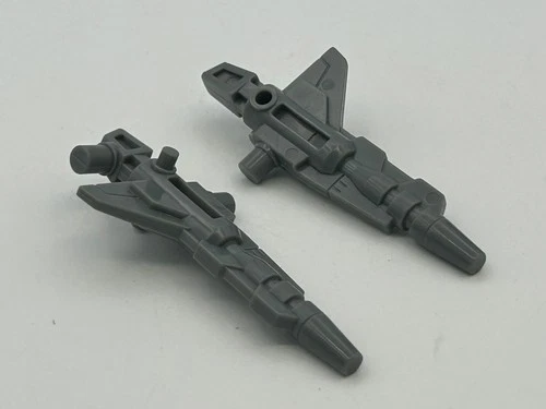 Vintage Transformers G1 1988 Pretenders Skullgrin Rifle Gun Set