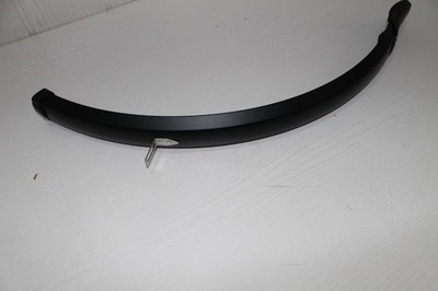 SKS  Schutzblech Vorn  28'' schwarz matt leicht 53 mm  mit  Spoiler  neutral
