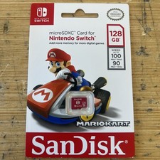 SanDisk 128GB Class 10 - microSDXC Memory Card - SDSQXBO128ATCZN