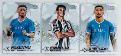 2025 Topps Chrome LOT JAMAL MUSIALA KHVICHA KVARATSKHELIA JOAO NEVES PSG BAYERN