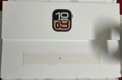 Apple Watch Series 10 46mm GPS Cellular RoseGold Case Light Blush Band MWY63LW/A