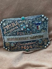 Breakaway Roping Champion Trophy Rodeo Belt Buckle award large FREE SHIPPING