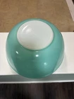Vintage Pyrex Turquoise 404 Mixing Bowl 4 QT Made in USA Ovenware