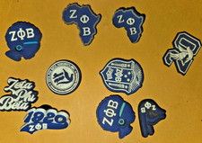 Zeta Phi Beta Croc Charms lot OF 10