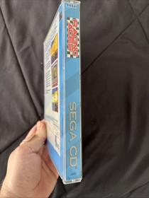 Racing Aces (Sega CD, 1993) CIB W/Manual No Reg TESTED!