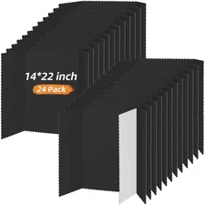 Ctosree 24 Pcs Tri Fold Board Bulk, Science Fair Project Board,Lightweight Pr...
