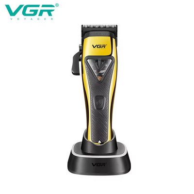 VGR 015 Pro Cordless Clipper   DLC Blade | 9000RPM + Travel Kit  