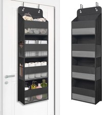 Over The Door Hanging Organizer W/ 4 Large Pockets   Closet Bathroom Nursery