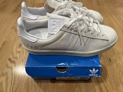 Adidas Campus 80s Size Tag US 6.5 Premium BNIB - Off White Cloud White Suede