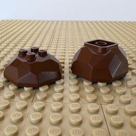 LEGO Rock Raiders: 4 x 4 Brown Rock, 30293, 30294, 4990, ROCK RAIDERS HQ, 1999