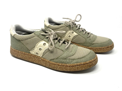 Saucony Jazz Court Earth Pack Green   Pineapple S70639-2 Men's Size 9