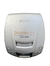 Sony Discman ESP2 Portable CD Player Digital Mega Bass D-E251 Works No Screen