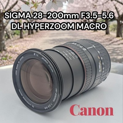 SIGMA 28-200 F3.5-5.6 High Magnification Zoom Lens Canon