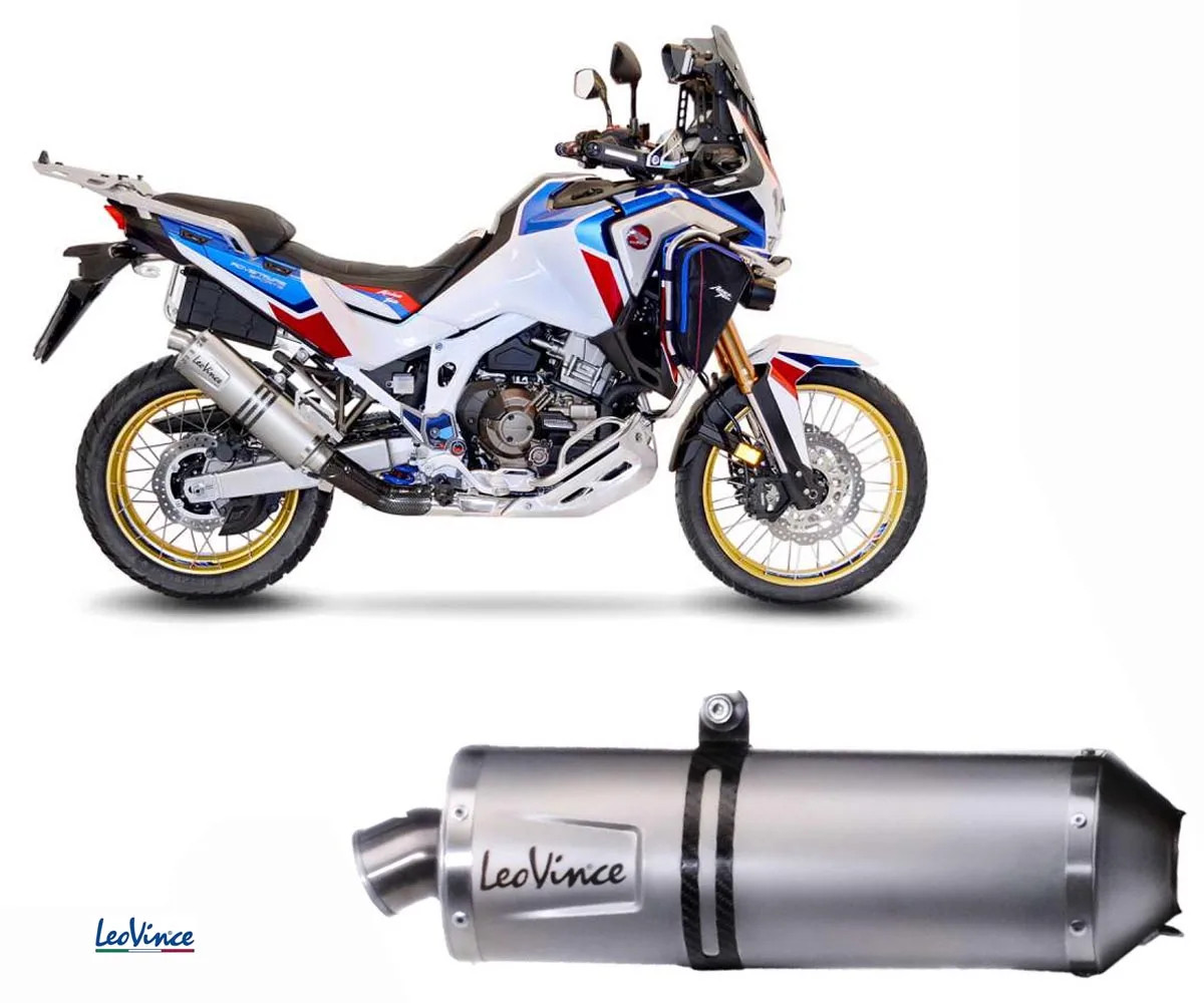 Exhausts Leovince Approved Inox LV EVO HONDA CRF 1100L AFRICA/ADV SP 2020 2023