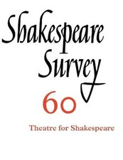 Shakespeare Survey by Peter Holland: New
