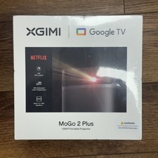 NEW XGIMI MoGo 2 Plus 1080P Portable Projector w/Google TV - Sealed - FAST SHIP