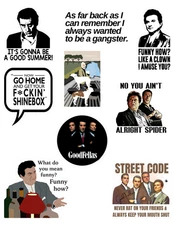 Goodfellas 90s Movie Stickers