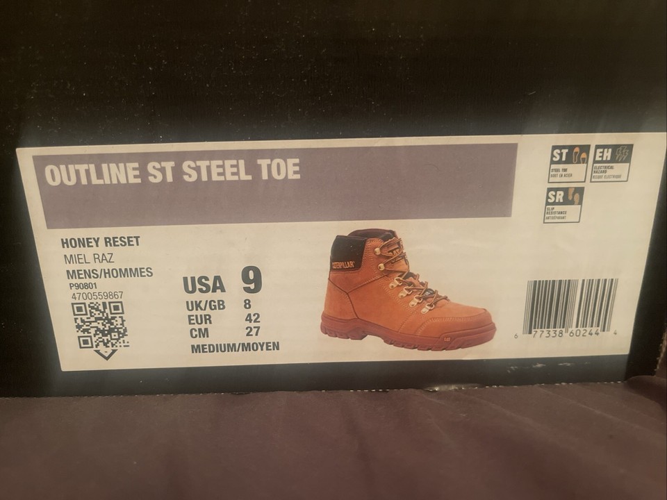cat work boots for men eBay