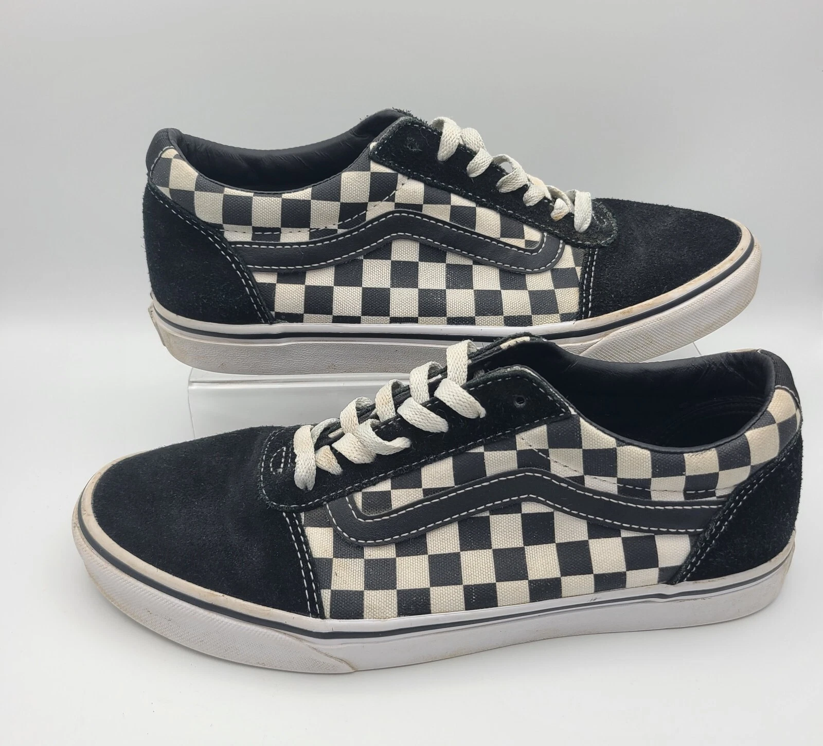 Scarpe da skate Vans Oldol S acacchi sc damo uomoia tag 9 0o neroco bian