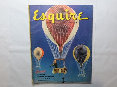 Esquire Magazine / March 1951 / Jimmy Durante / S.S. Morro Castle D5