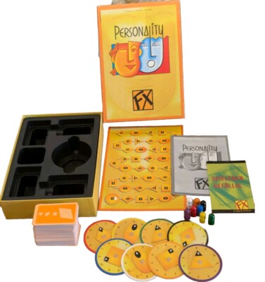 Personality FX Schmid Brettspiel  Gesellschaftsspiel Kartenspiel 1998 Neuwertig 