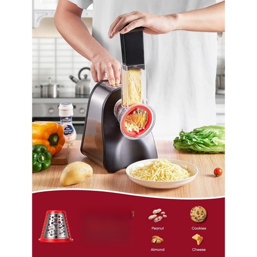 Electric cheese grater 150w electric grater for fruits and vegetables - Picture 3 of 5