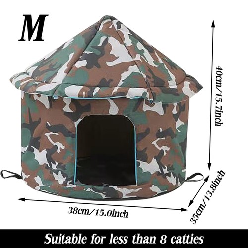 New Portable Foldable Outdoor Waterproof Pet Dog Cat Puppy Bed House Tent Kennel - Picture 5 of 20