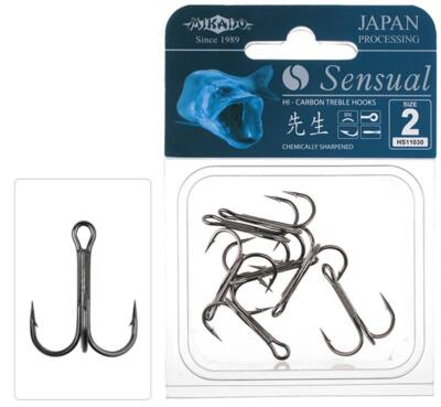 Mikado Sensual Drillingshaken ultrastark superscharf Drillinge Gr.12-3/0