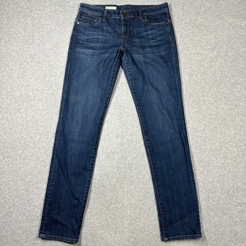 Kut from the Kloth Diana Skinny Women's Size 6 (32Wx31L) Blue Dark Wash Stretch