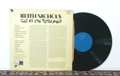 Keith Nichols: Cat At The Keyboard, LP 1975 Made in UK JAZZ STRIDE