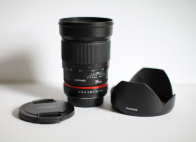 Samyang 35mm F1.4 AS UMC Wide Angle Lens for Canon EF boxed | eBay