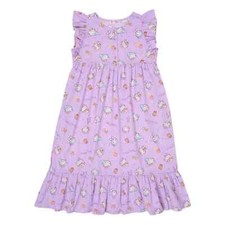 Sanrio Characters Hello Kitty Loungewear Dress Purple 2025 Summer JP Limited