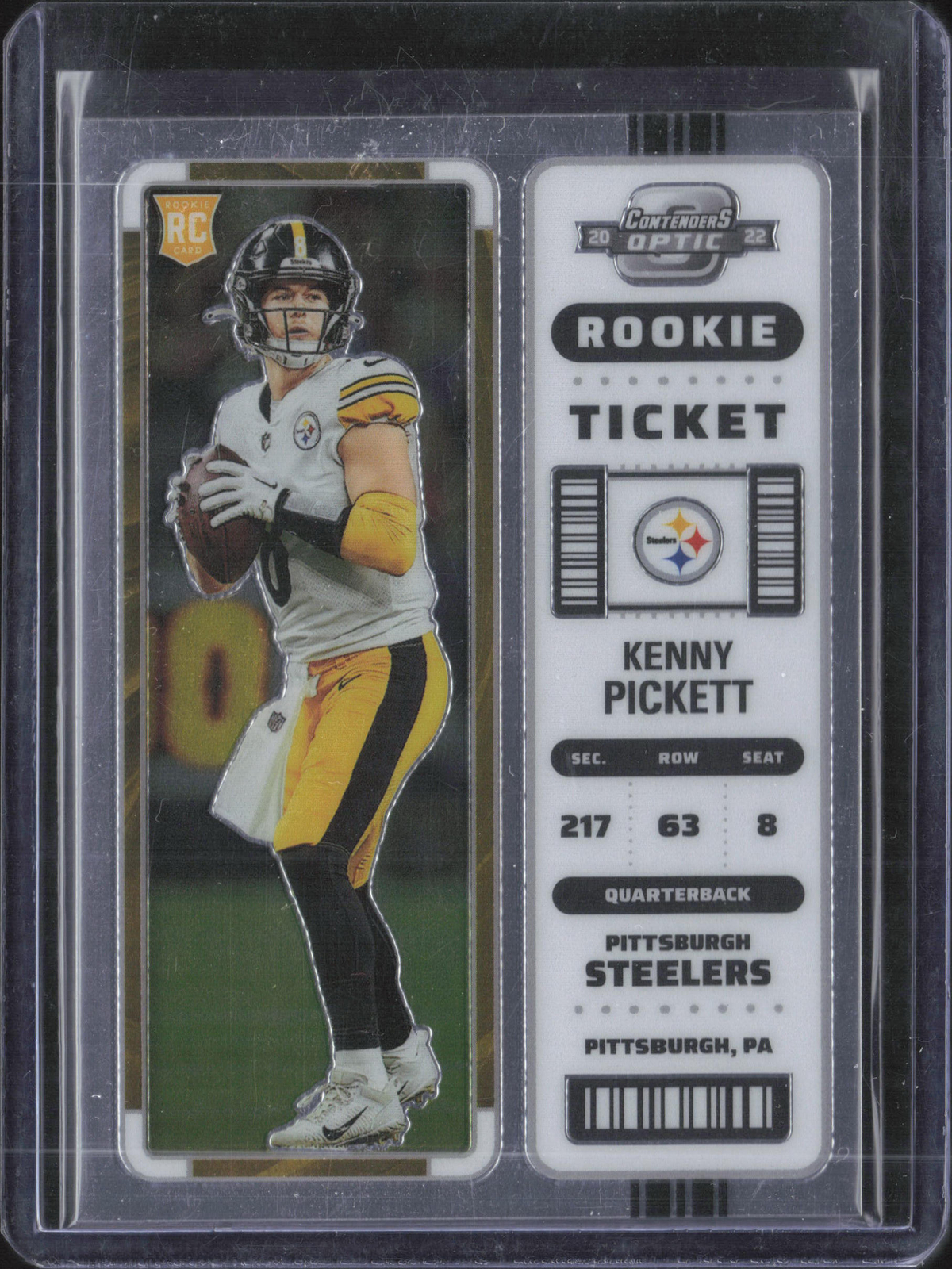 2022 Panini Contenders Optic #84 Kenny Pickett