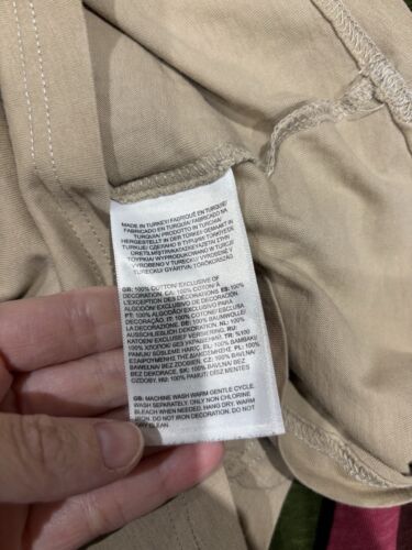 The North Face Taupe Beige T-shirt Women's Medium Boy's XXL UK 10? - Picture 8 of 8