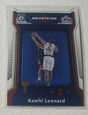 KAWHI LEONARD / 2020-21 Optic Basketball / Air Defense Insert Base / #4/Clippers